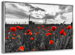Poppy Field At Dusk Pop Wall Art