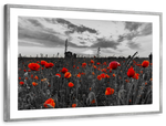 Poppy Field At Dusk Pop Wall Art