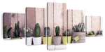 Succulent Plant Pots Wall Art