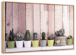 Succulent Plant Pots Wall Art