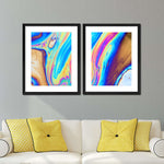 Oil And Water Abstract Wall Art