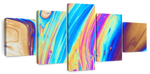 Oil And Water Abstract Wall Art