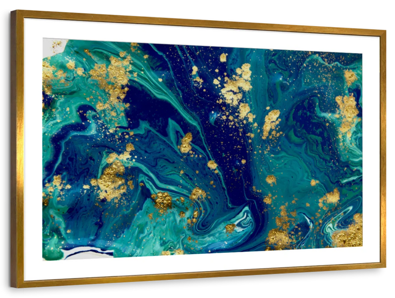 Liquid Marble Wall Art