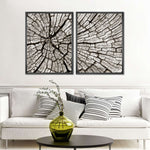 Tree Stump Wall Art