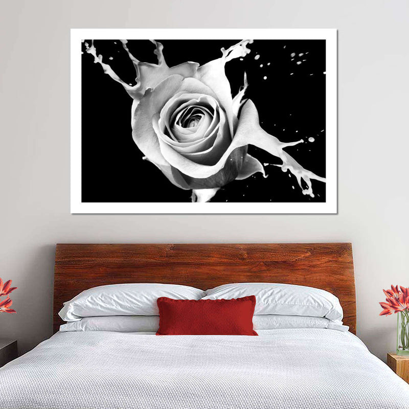 Rose Splash Wall Art