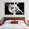Rose Splash Wall Art