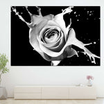 Rose Splash Wall Art