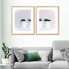 Three Succulents Wall Art