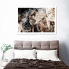 Textured Elephant Wall Art