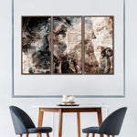 Textured Elephant Wall Art