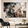 Textured Elephant Wall Art