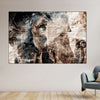 Textured Elephant Wall Art