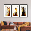 Three Horse Heads Wall Art