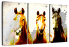Three Horse Heads Wall Art