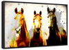 Three Horse Heads Wall Art