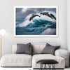 Leaping Dolphins Wall Art