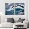 Leaping Dolphins Wall Art