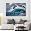 Leaping Dolphins Wall Art