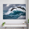 Leaping Dolphins Wall Art