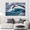 Leaping Dolphins Wall Art
