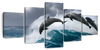 Leaping Dolphins Wall Art