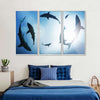 School Of Sharks Wall Art