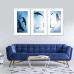 School Of Sharks Wall Art