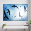 School Of Sharks Wall Art