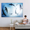 School Of Sharks Wall Art