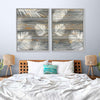 Wooden Palm Leaves Wall Art