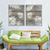 Wooden Palm Leaves Wall Art