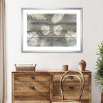 Wooden Palm Leaves Wall Art