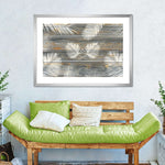 Wooden Palm Leaves Wall Art