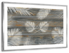 Wooden Palm Leaves Wall Art