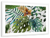 Wild Monstera Leaves Wall Art