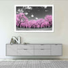 Pop Pink Forest Wall Art