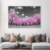 Pop Pink Forest Wall Art