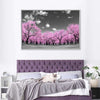 Pop Pink Forest Wall Art