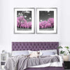 Pop Pink Forest Wall Art
