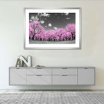Pop Pink Forest Wall Art