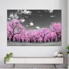 Pop Pink Forest Wall Art