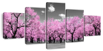 Pop Pink Forest Wall Art
