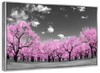 Pop Pink Forest Wall Art