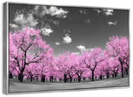 Pop Pink Forest Wall Art