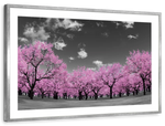 Pop Pink Forest Wall Art