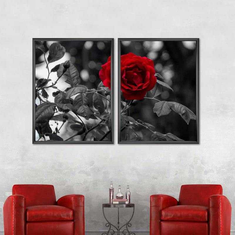 Lone Rose Pop Wall Art