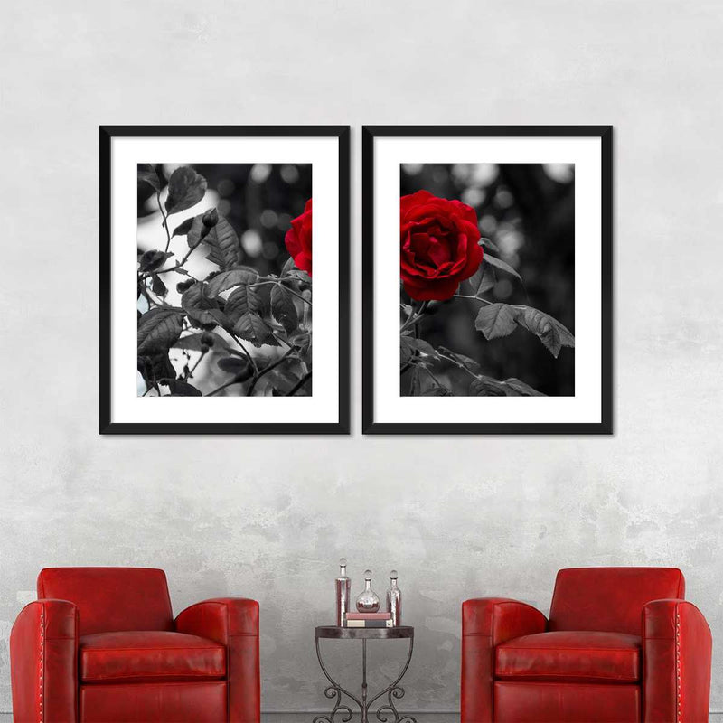 Lone Rose Pop Wall Art