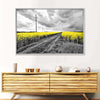 Pop Yellow Flower Field Wall Art
