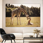 Loving Giraffes Wall Art