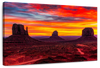 Monument Valley At Sunset Wall Art
